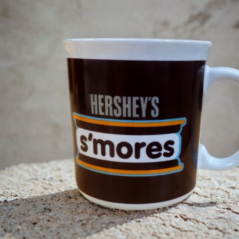 Vintage Hershey’s S’mores Coffee Tea Ice Cream Cup Mug Classic Style Nostalgia